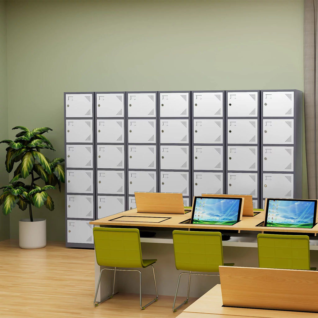 Metal Locker with 6 Doors D2910