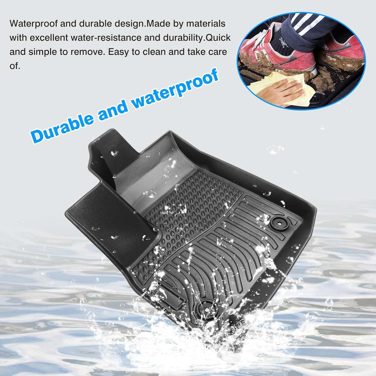 All Weather Heavy Duty Floor Mat for Chevrolet Traverse Y62928