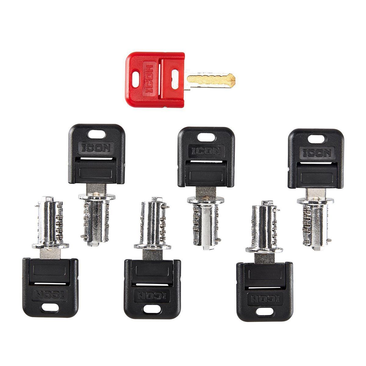Toolbox Lock Set, 6 Pack H350