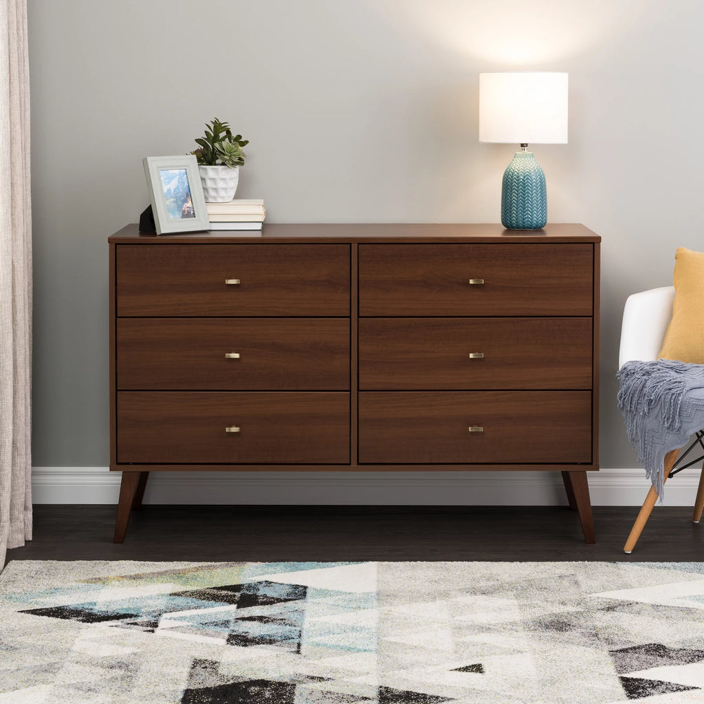 6 Drawer Wooden Dresser A282657