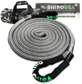 Kinetic Recovery Tow Rope 1in x 30ft Gray D506333