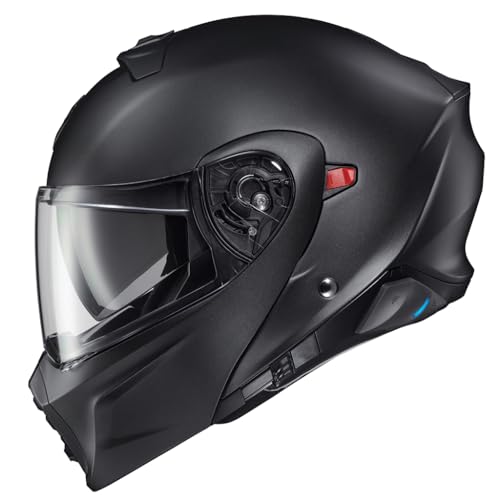 Modular Motorcycle Helmet Matte Black LG G9011
