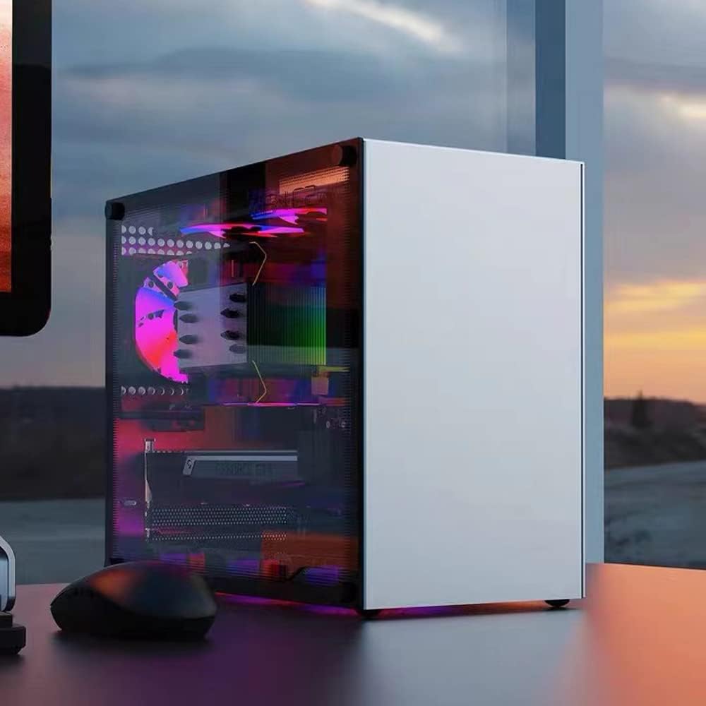 Aluminum Alloy Computer Case with Tempered Glass G29205