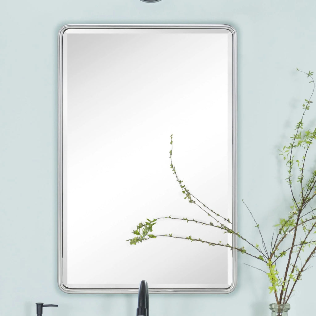 Recessed Metal Bathroom Medicine Cabinet with Mirror 24" x 16" A5612