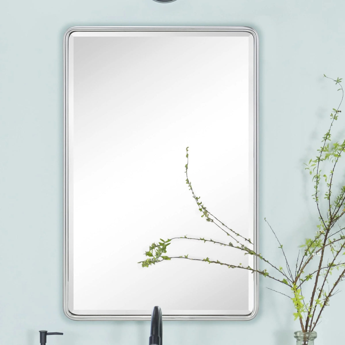 Recessed Metal Bathroom Medicine Cabinet with Mirror 24" x 16" A5612