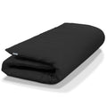 Japanese Foldable Floor Mattress Queen Black D375