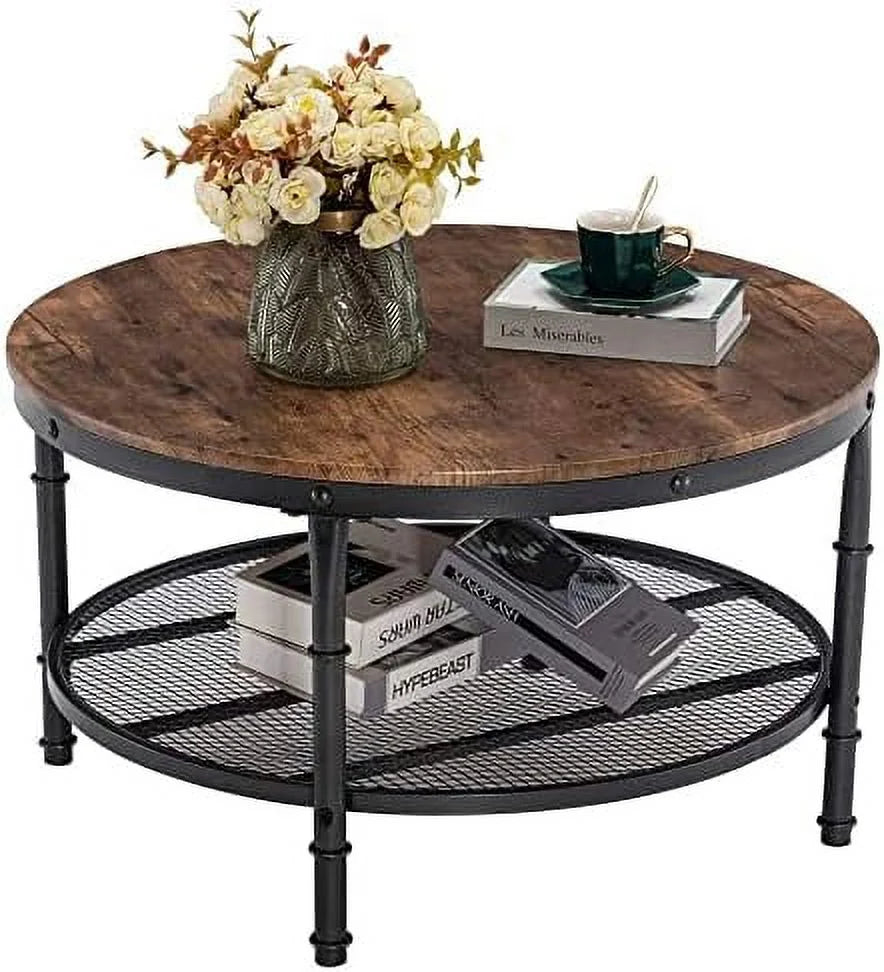 Round Coffee Table with Metal R815945