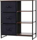3 Drawer Dresser with Shelves J690