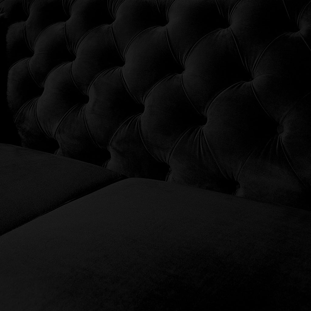 Velvet Upholstered Sofa Q517