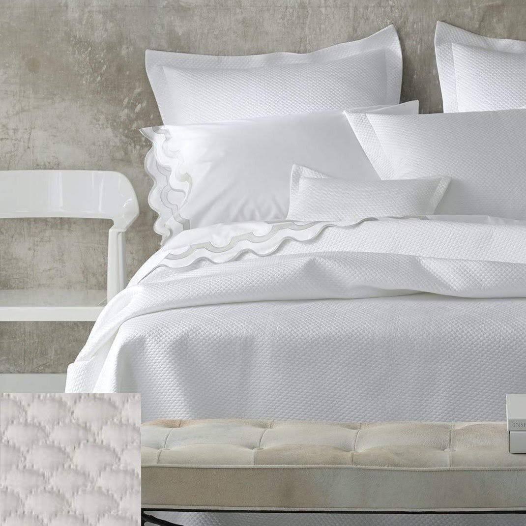 Silver Quilted Euro Sham B4723