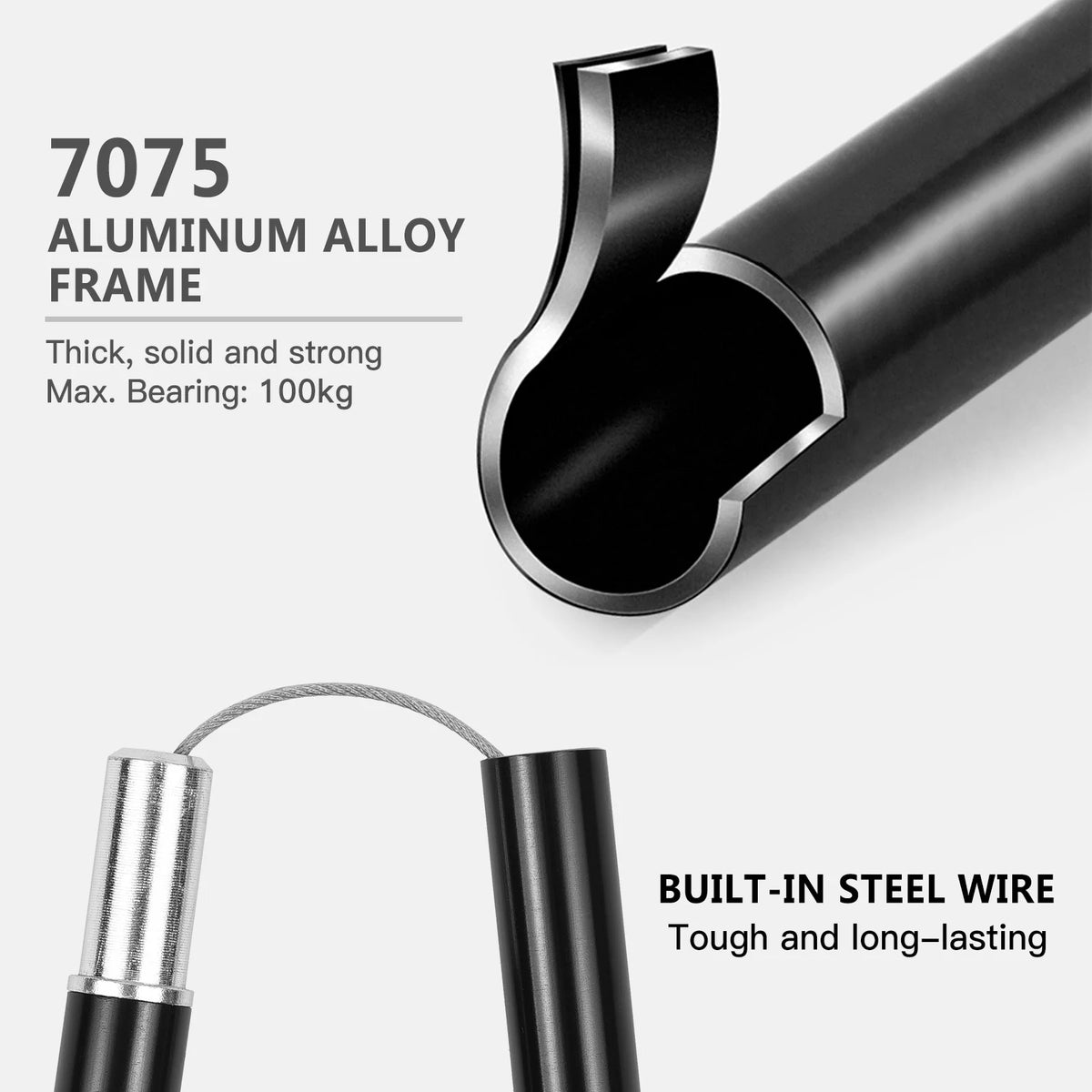 Trekking Pole Set Lightweight Five fold Walking Stick B529