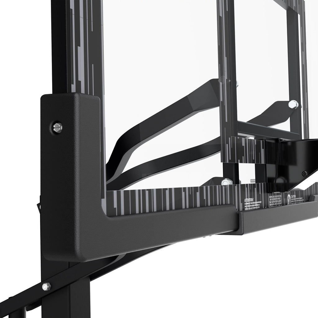 60 In. Acrylic Portable Basketball Hoop X25421