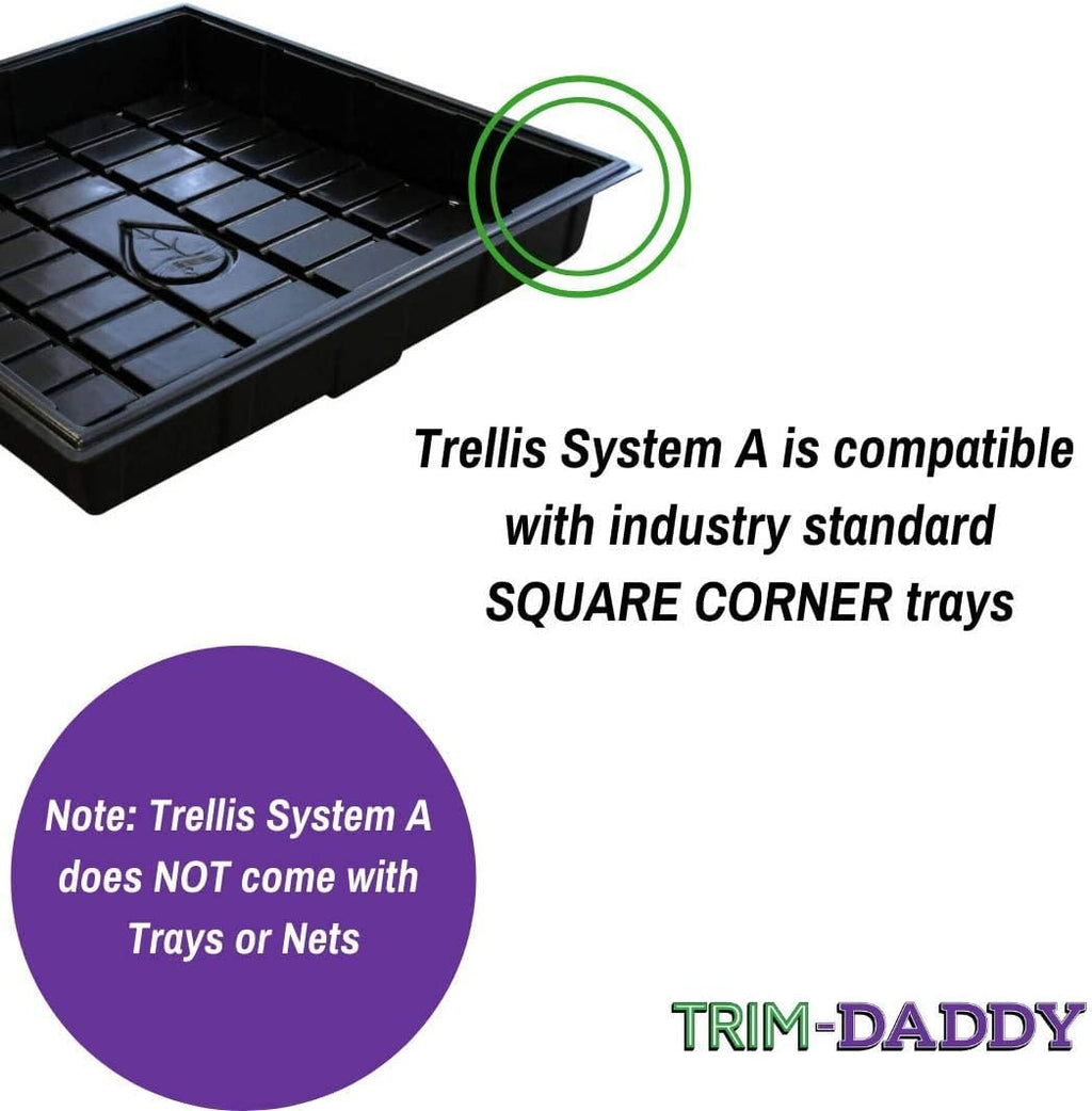 Trellis System Support Kit Mounting System for Scrog Netting Z376