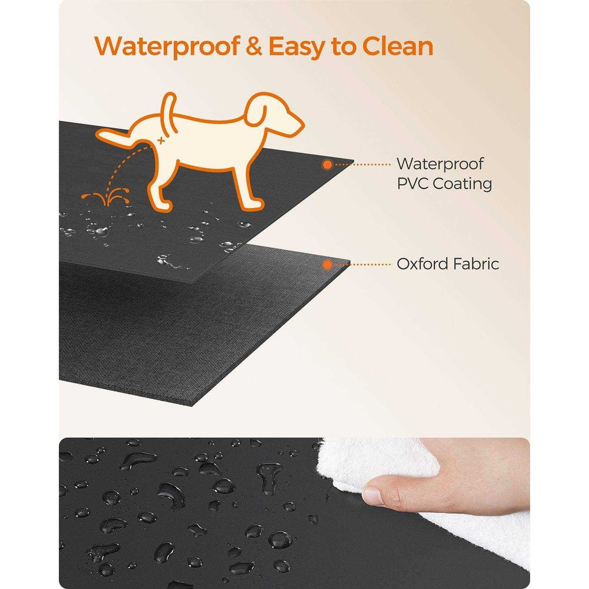 Dog Playpen Oxford Fabric Dog Fence Q2504