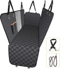 Waterproof Nonslip Dog Seat Cover with 2 Seat Belts and a Pocket W655
