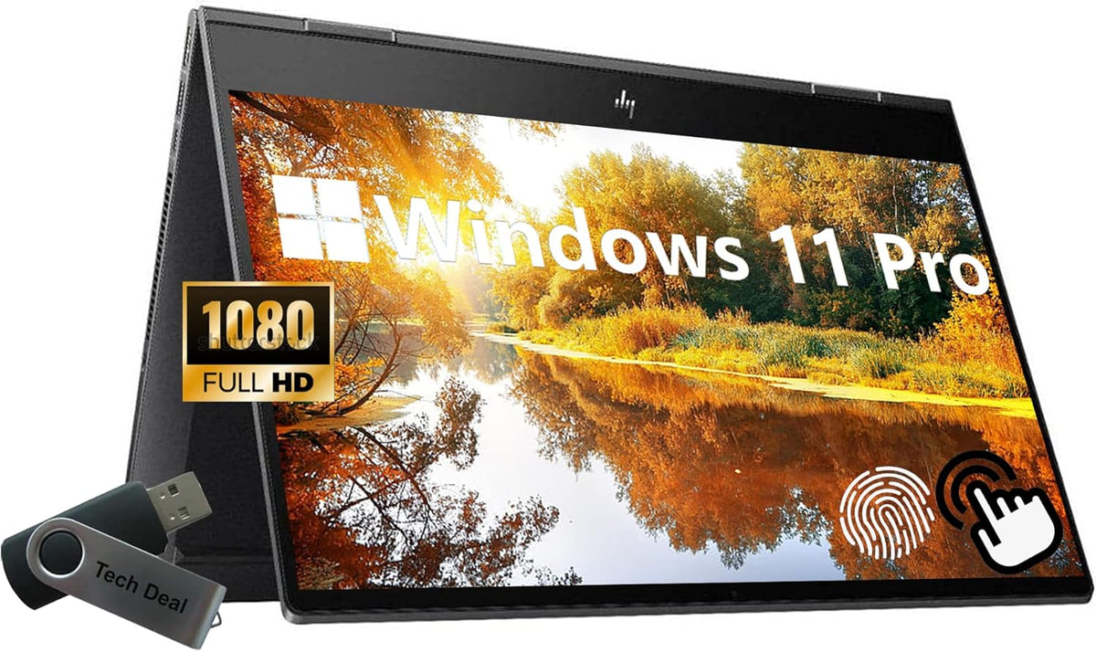 15.6" FHD Touchscreen 2-in-1 Laptop, AMD Ryzen 7 5700U, 16GB RAM 512GB SSD Q763523