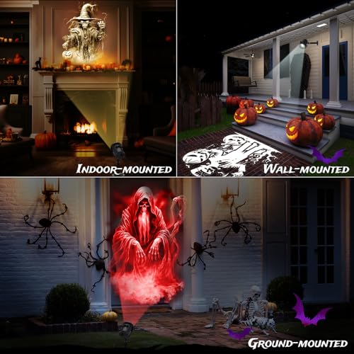 Halloween Projector Lights with Remote V4600