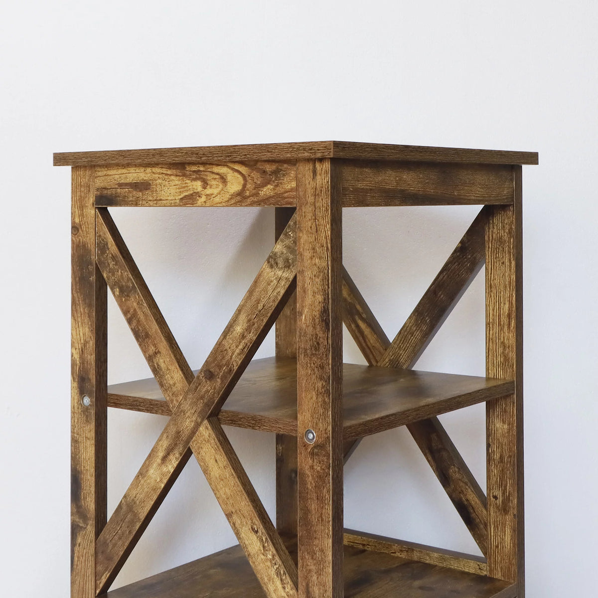 Wood 3-Tier End Table O7432