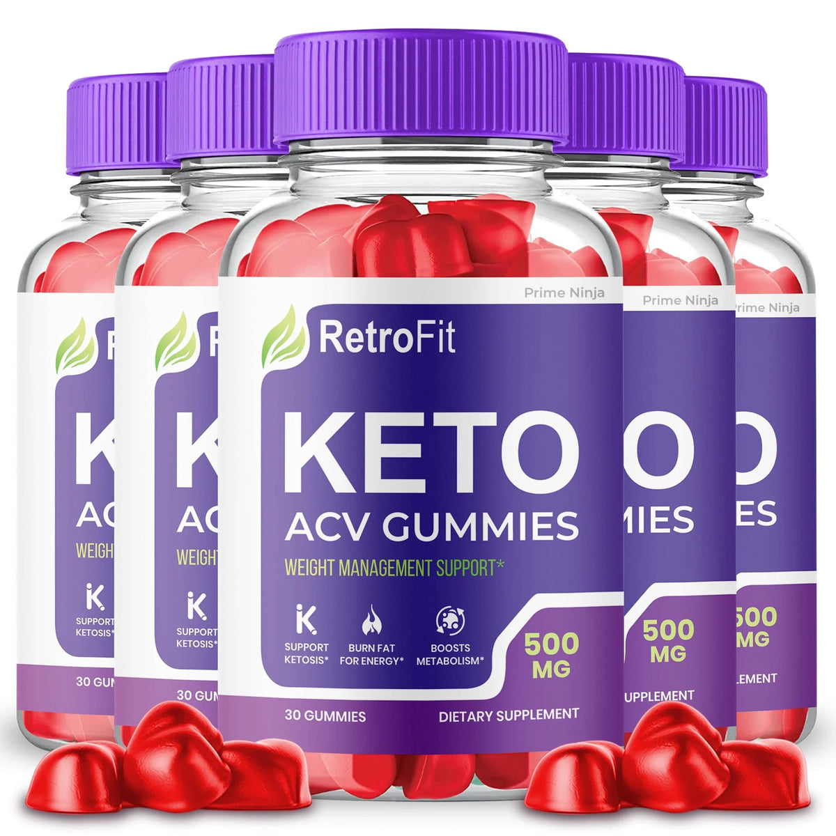 Keto ACV Gummies 5 Pack F839