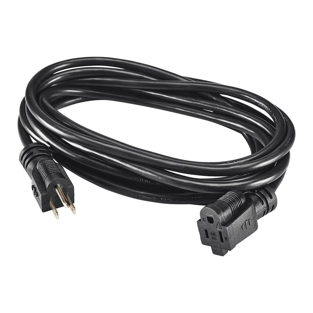 15 ft. 16/3 Gauge Indoor/Outdoor Extension Cord, Black H9205