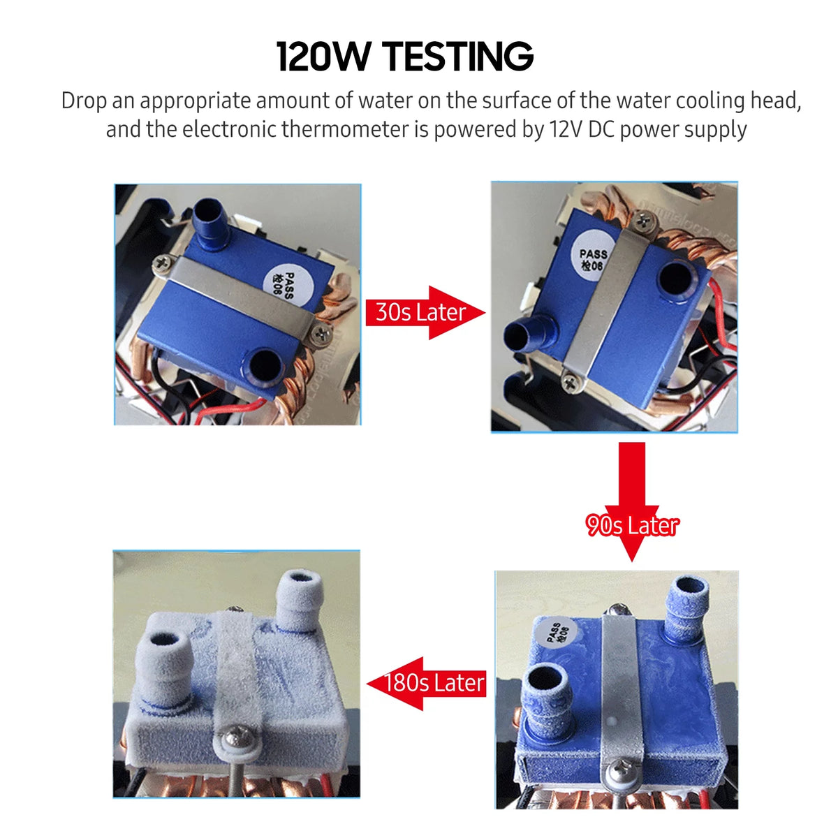 180W Semiconductor Aquarium Chiller for 40 Liters A733