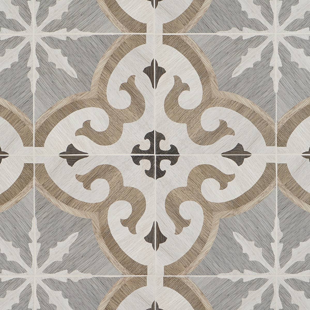 8 in. x 8 in. Matte Porcelain Floor and Wall Tile D4861