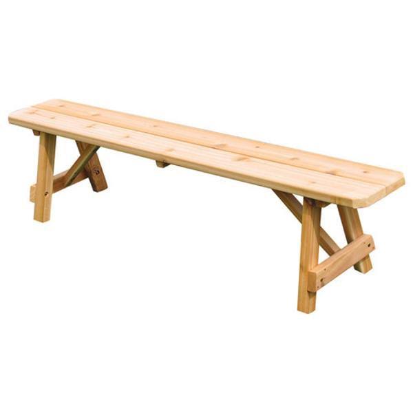 Red Cedar Backless Bench T115