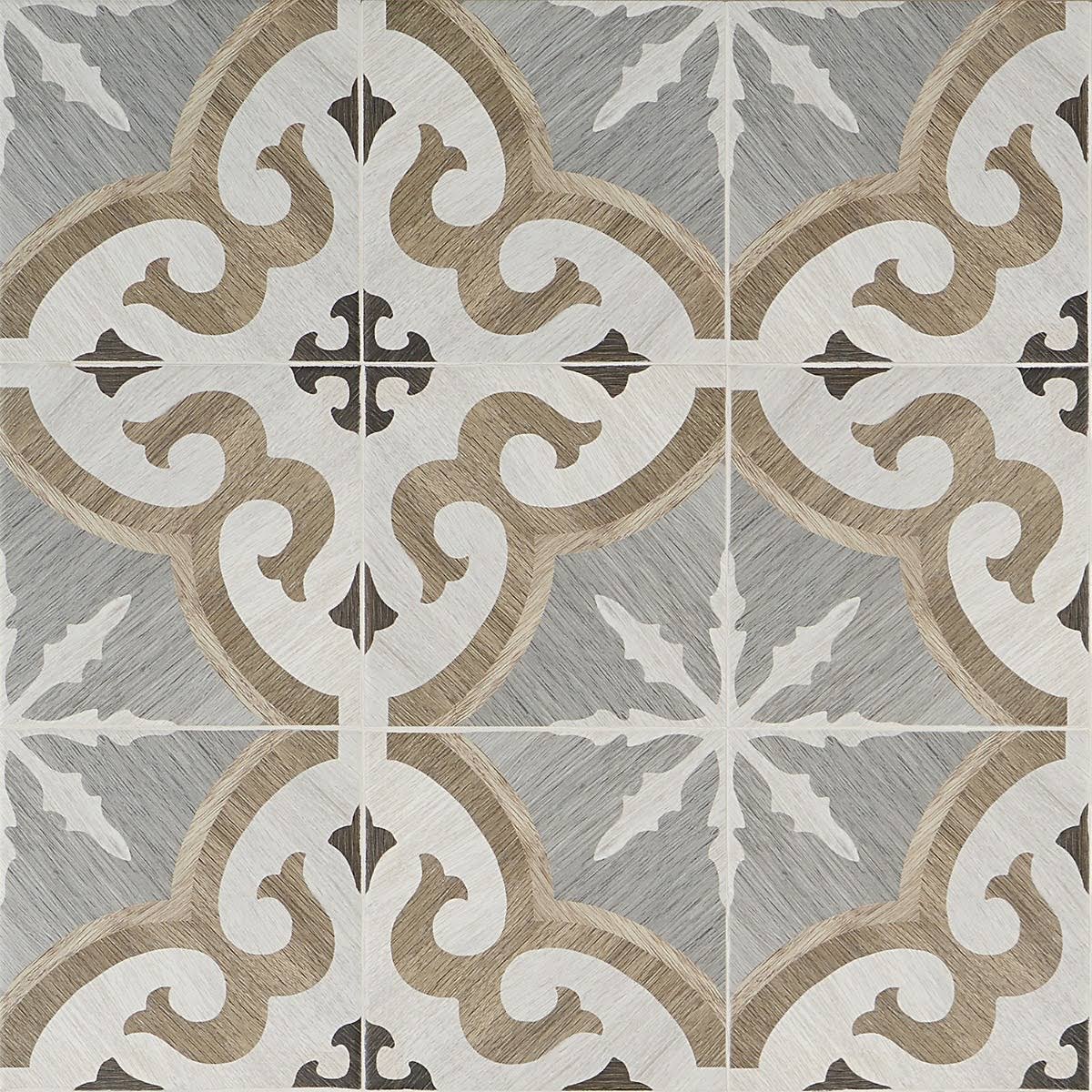 8 in. x 8 in. Matte Porcelain Floor and Wall Tile D4861