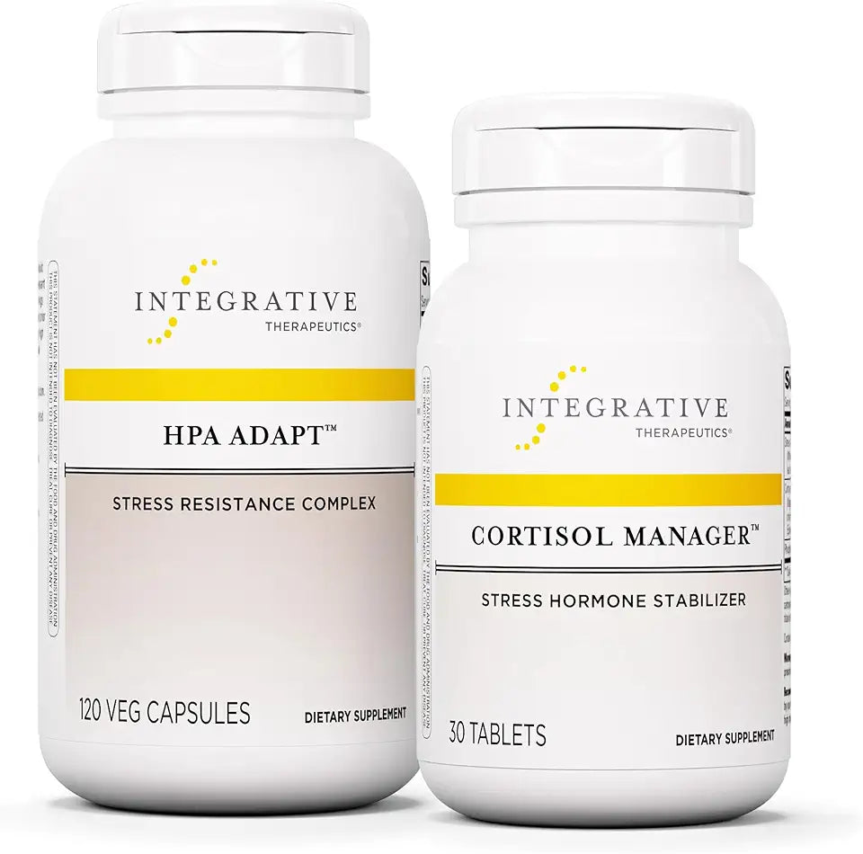 Cortisol Manager 30 Tablets & HPA Adapt 120 Vegan Capsules B850