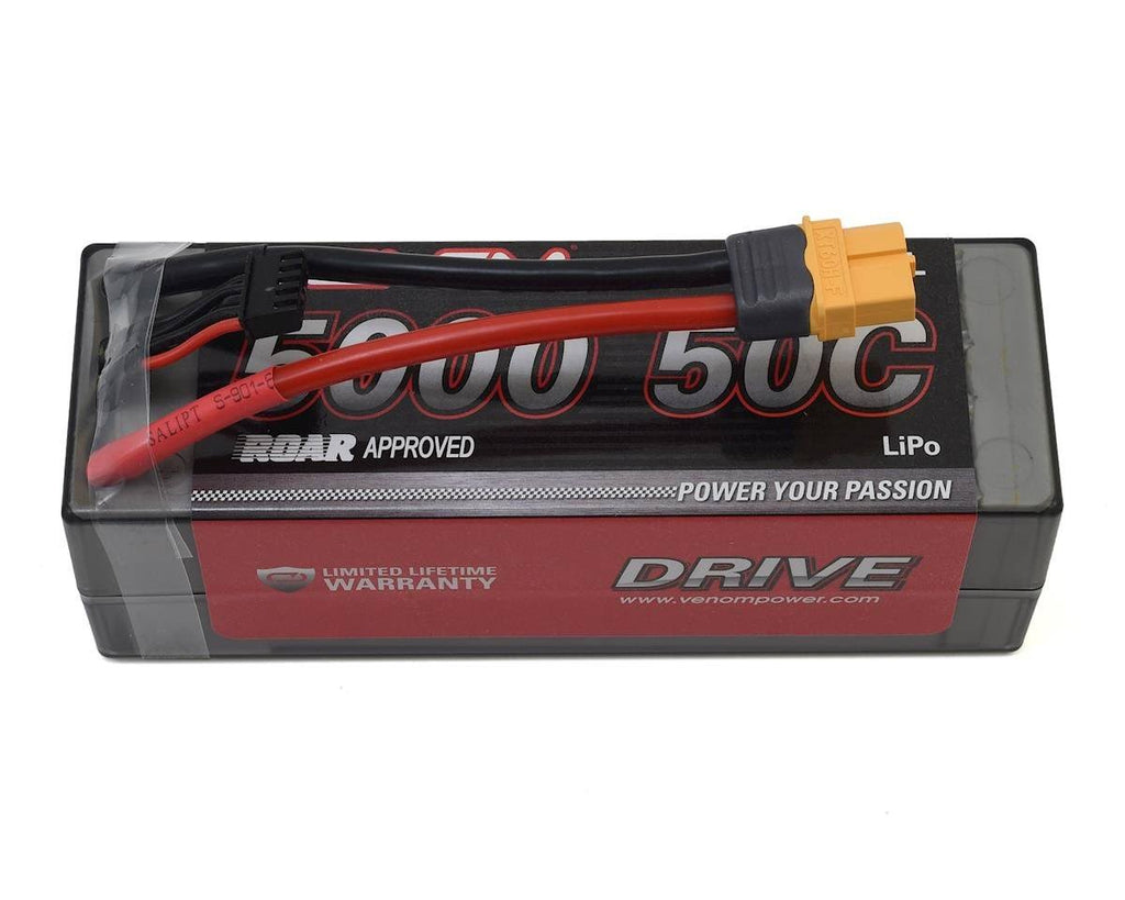 50C 4S 5000mAh 14.8V Hard Case Lipo Battery F8474