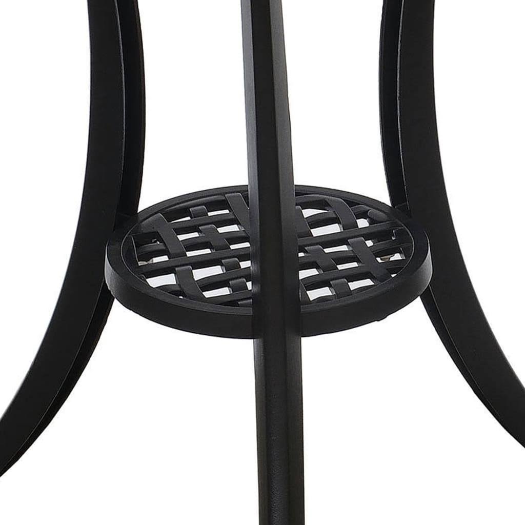Black Bistro Table Set P235377