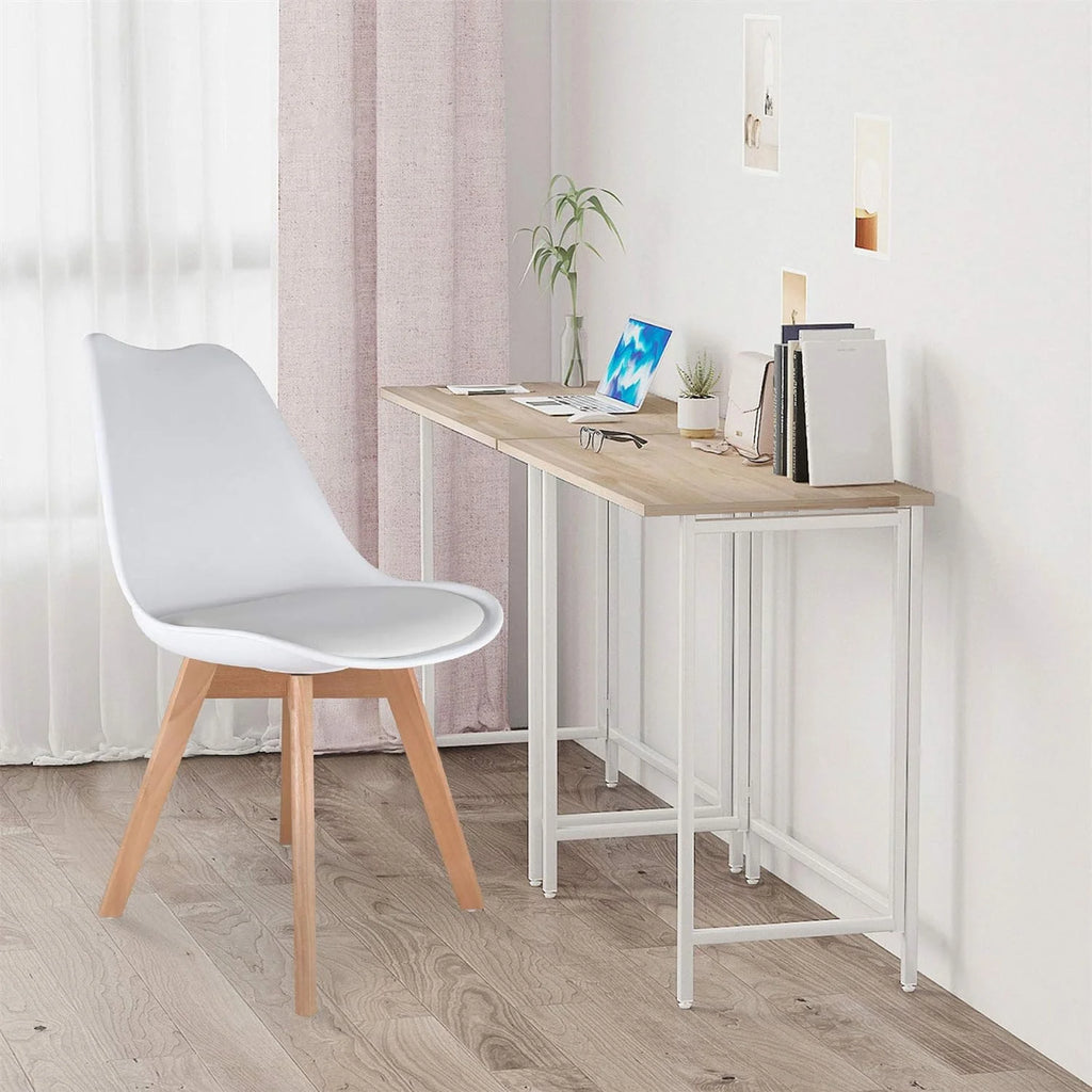 White Set of 4 Dining Chairs L59343