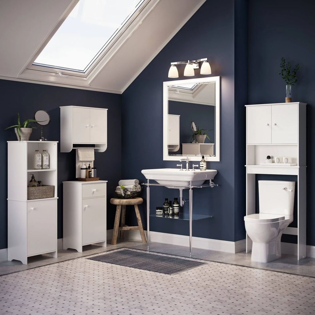 White 2 Door Wall Cabinet X6735