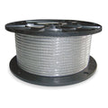 1/8 In 7x19 Steel Cable, 250 Ft, 400 Lb WLL D407