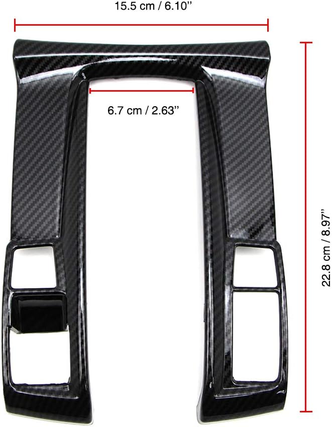 Center Console Gear Shift Panel Cover for Honda Civic 2016-2021 O249