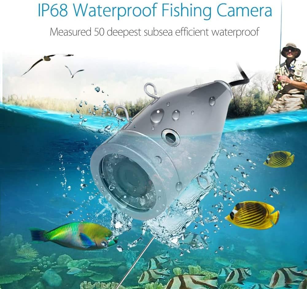 Underwater Fishing Camera 9 inch LCD 1000TVL Waterproof 30m Cable S931