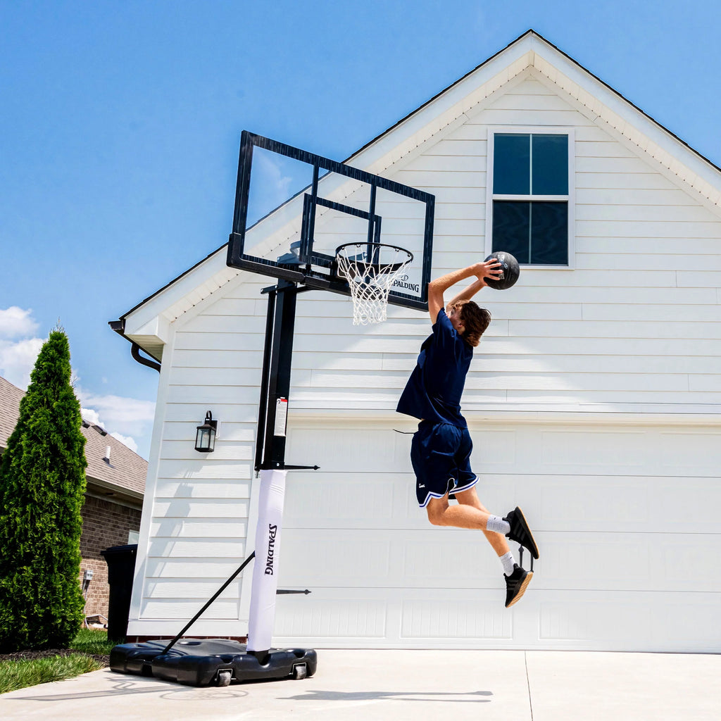 60 In. Acrylic Portable Basketball Hoop X25421