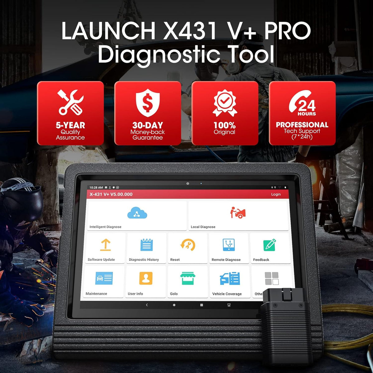 Bidirectional Full System Automotive Diagnostic Scanner Z518916