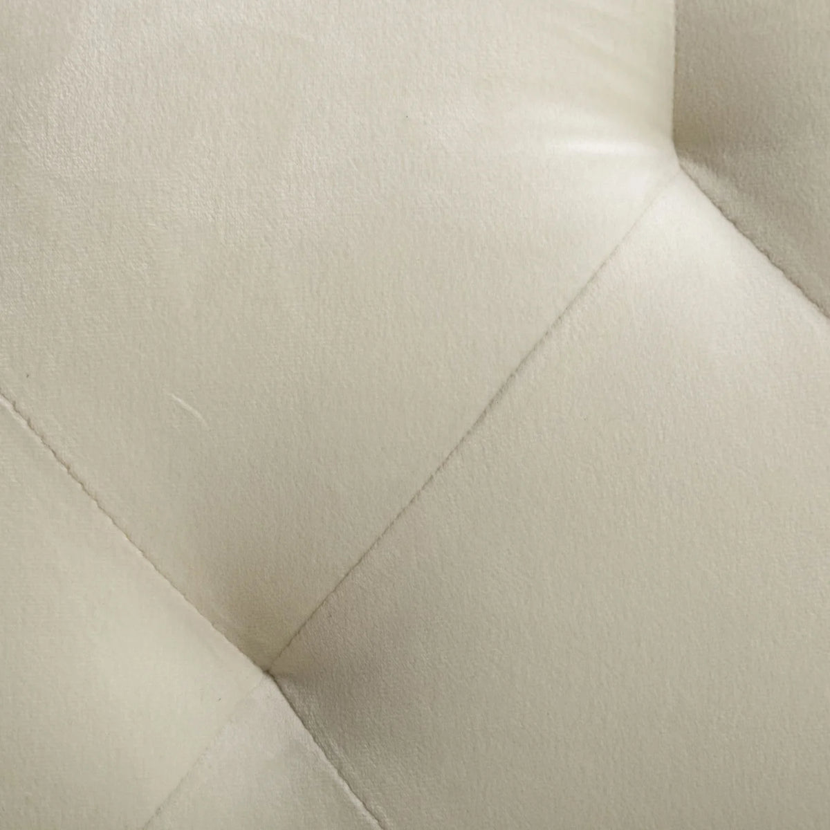 Beige Velvet Futon Sofa Bed with Pillows U82920