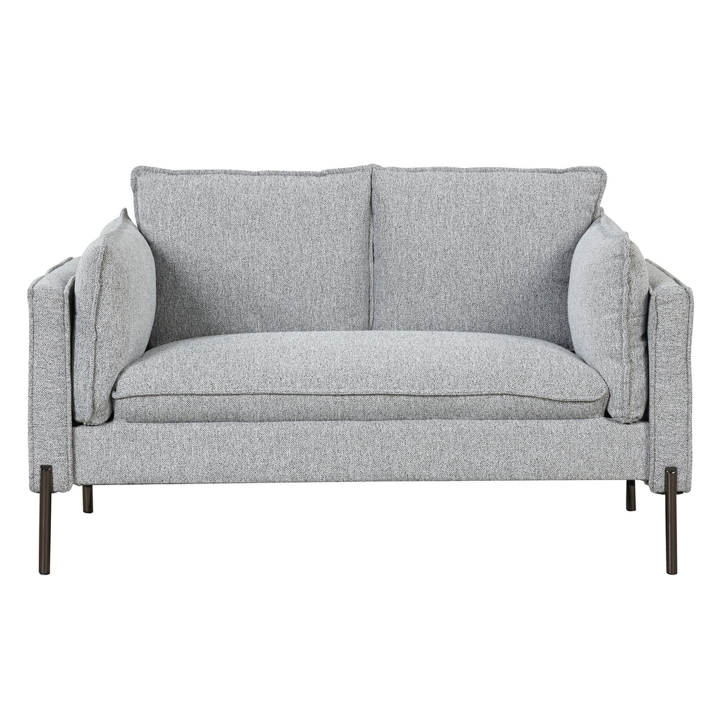 Linen Fabric Loveseat Couch M879