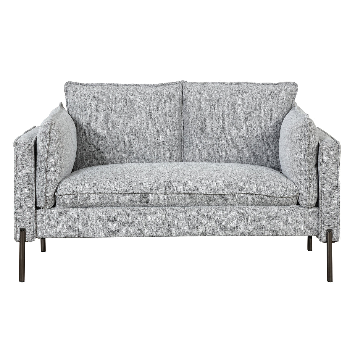 Linen Fabric Loveseat Couch M879
