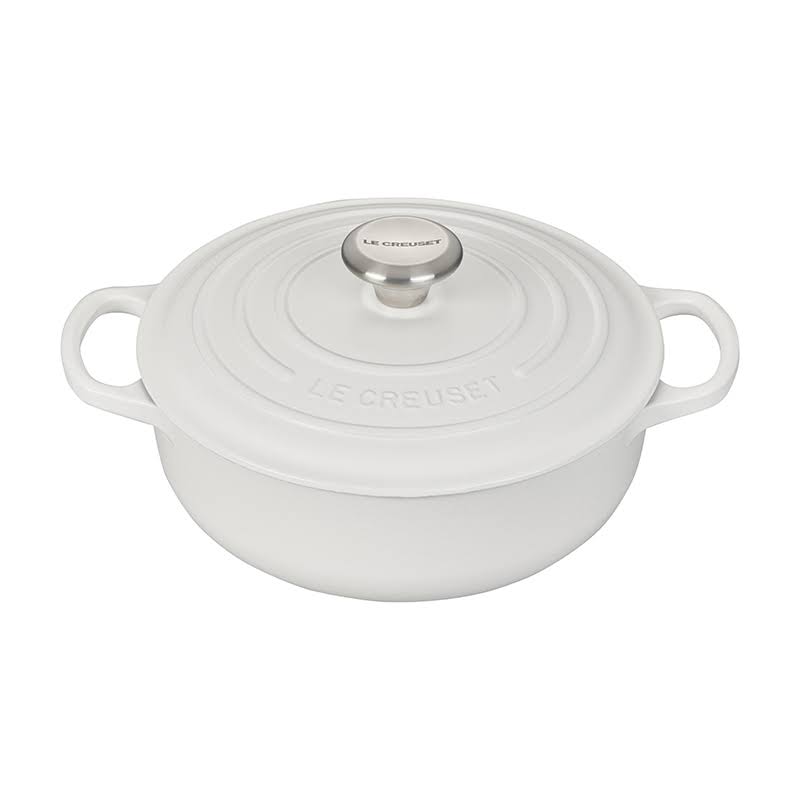 Matte Cotton Cast Iron Sauteuse, 3 1/2 Qt. I9342