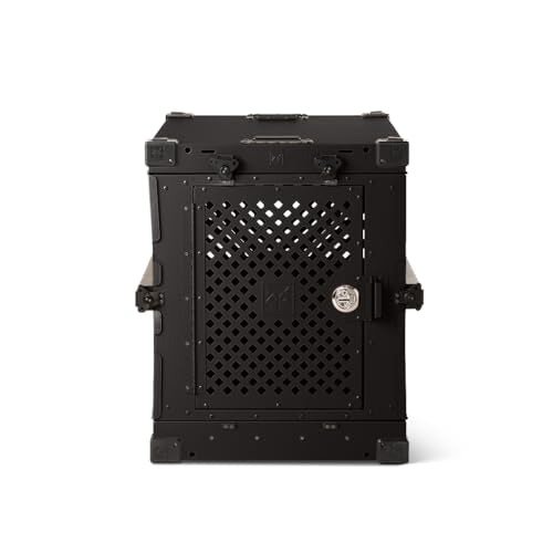 Gray 40" Collapsible Aluminum Dog Crate L61922