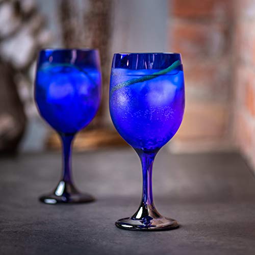 Cobalt Wine Glasses, 11.5 ounce, Set of 12 C359