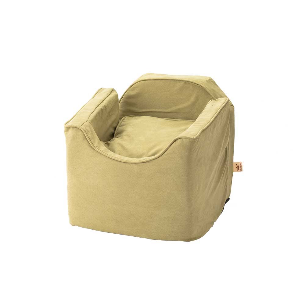MicroSuede Lime Small Car Seat D2848