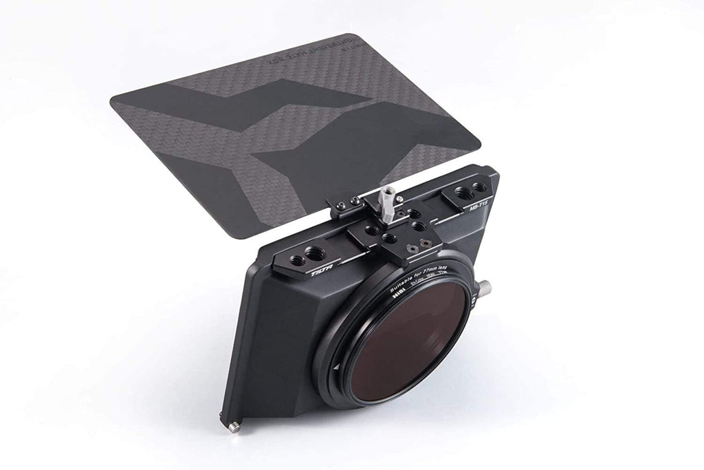 Mini Matte Box MB-T15 with Four Lens Adapter Rings Q10943