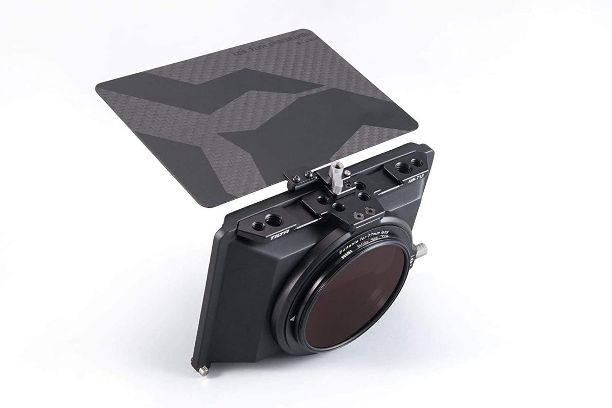 Mini Matte Box MB-T15 with Four Lens Adapter Rings Q10943
