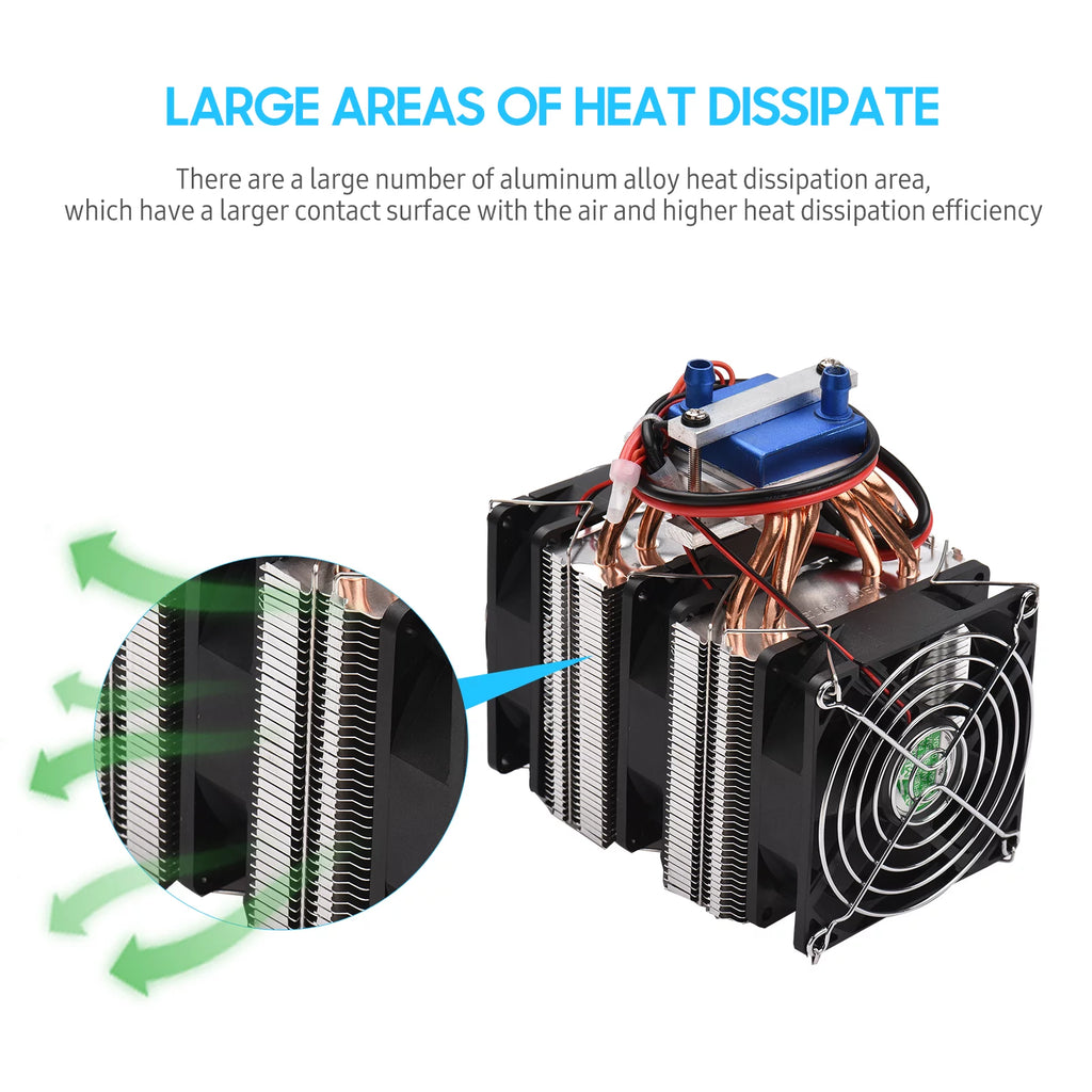 180W Semiconductor Aquarium Chiller for 40 Liters A733
