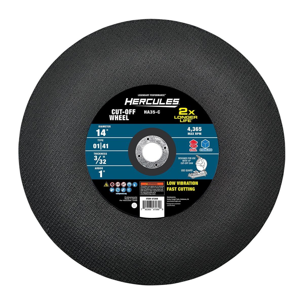 14 in. Metal Cut-Off Wheel M9627