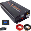 3000 Watt Pure Sine Wave Power Inverter 24 Volt DC to AC 110V 120V with LCD Display Remote Switch B593